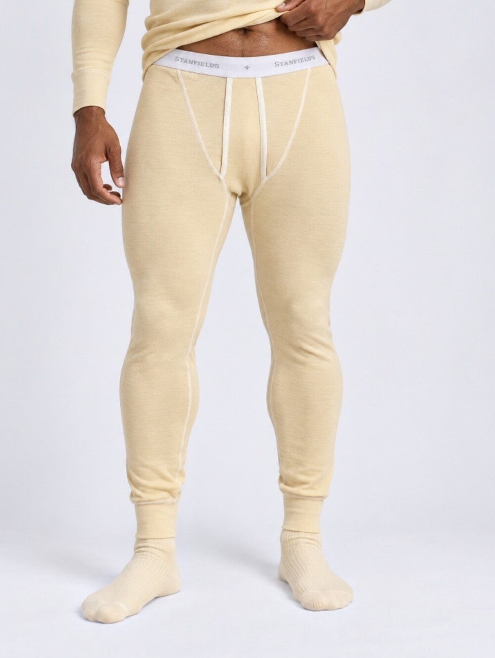 Stanfield's Superwash Merino Wool Long Johns L Thermal Base Layer Ski Gorpcore
